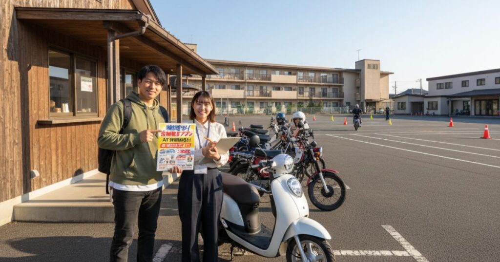 小型バイク免許は何日で取得できる？