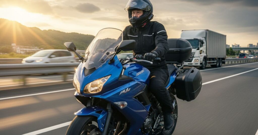 高速走行が中型バイクできついと感じる場合の対策