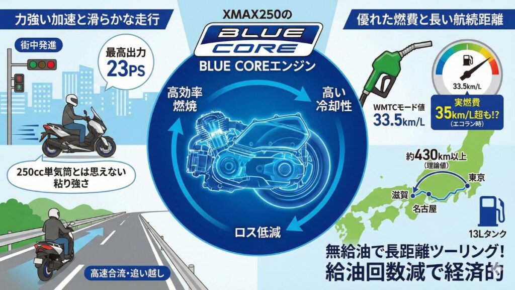燃費と加速を両立するブルーコアエンジンの実力