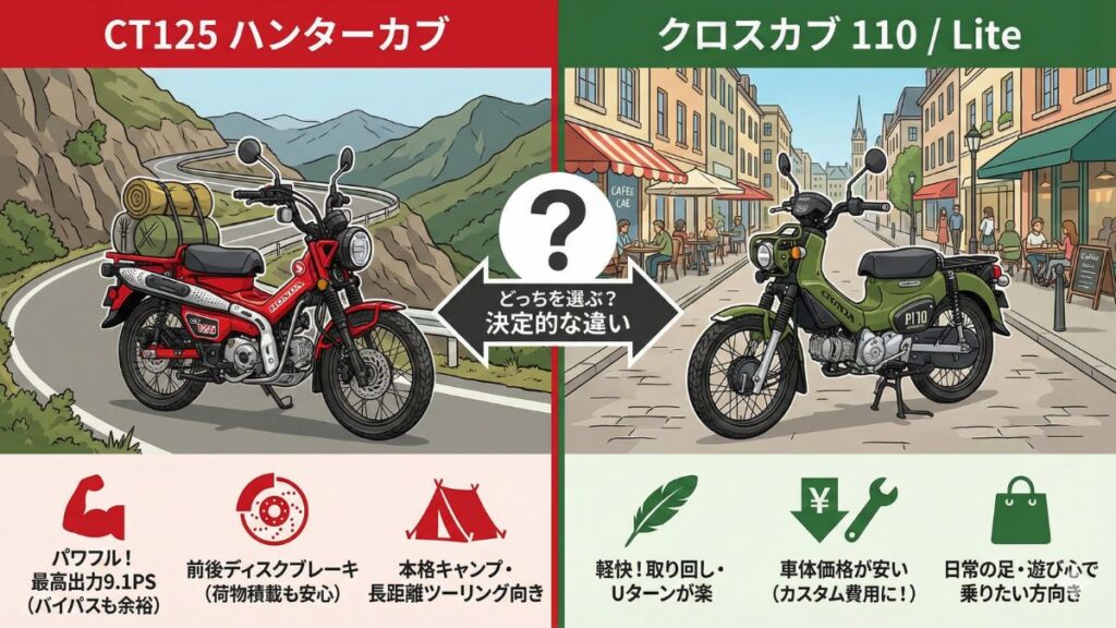 クロスカブの125の新車は実在する？噂の真相を解説