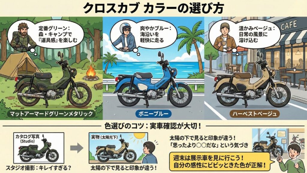 2026年モデルのカラー展開と自分に合う色の選び方