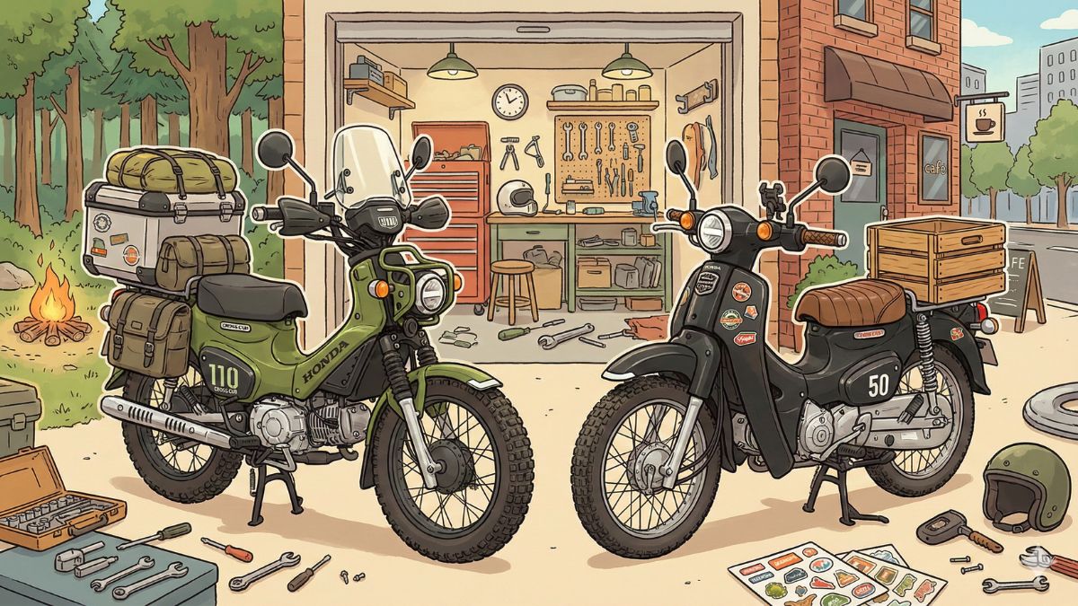 クロスカブ カスタムおしゃれ術！110も50も自分らしい一台に