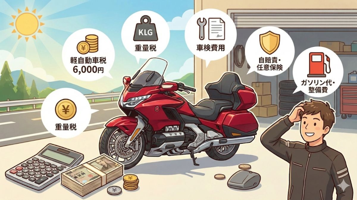 維持費20万は本当？大型バイクの税金と費用を徹底解説【購入前に必見】