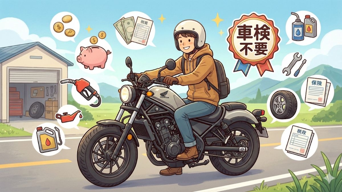 レブル250の維持費はいくらかかる？初心者向け費用シミュレーション