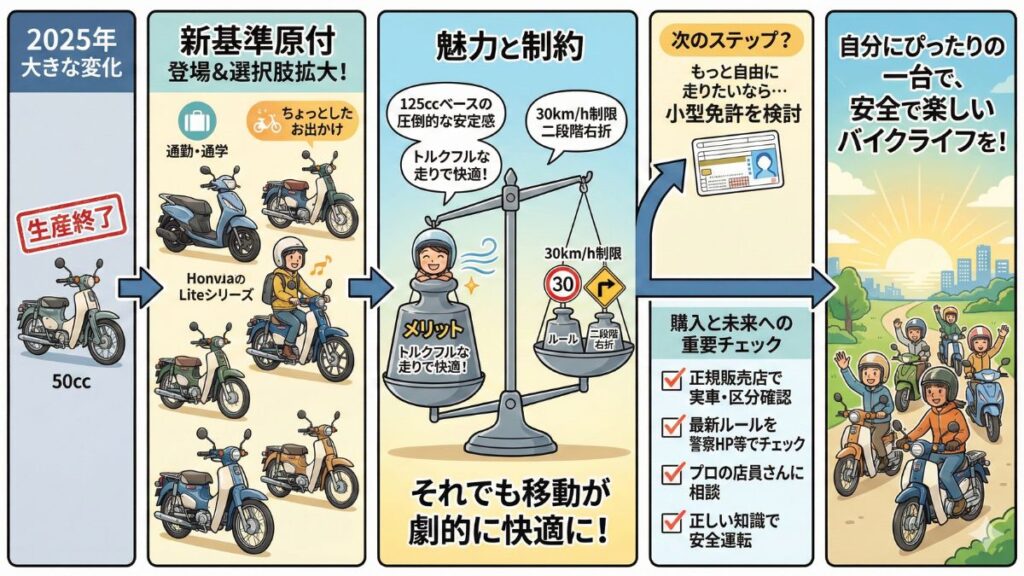 2025最新】新基準原付の車種一覧 普通免許で乗れる全モデル紹介