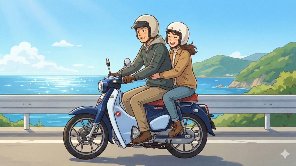 スーパーカブ C125で二人乗りを安全・快適に楽しむための全知識