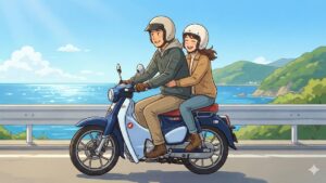 スーパーカブ C125で二人乗りを安全・快適に楽しむための全知識