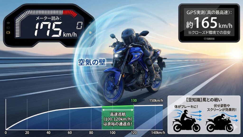 実測GPSデータで判明した最高速の限界値