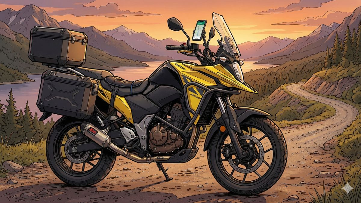 Vストローム250SXのカスタム完全ガイド！足つき改善とおすすめパーツ