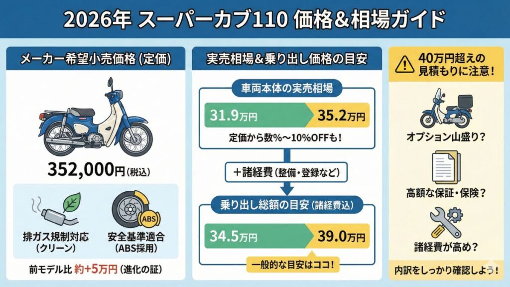 2026年モデルのメーカー希望小売価格と実売相場