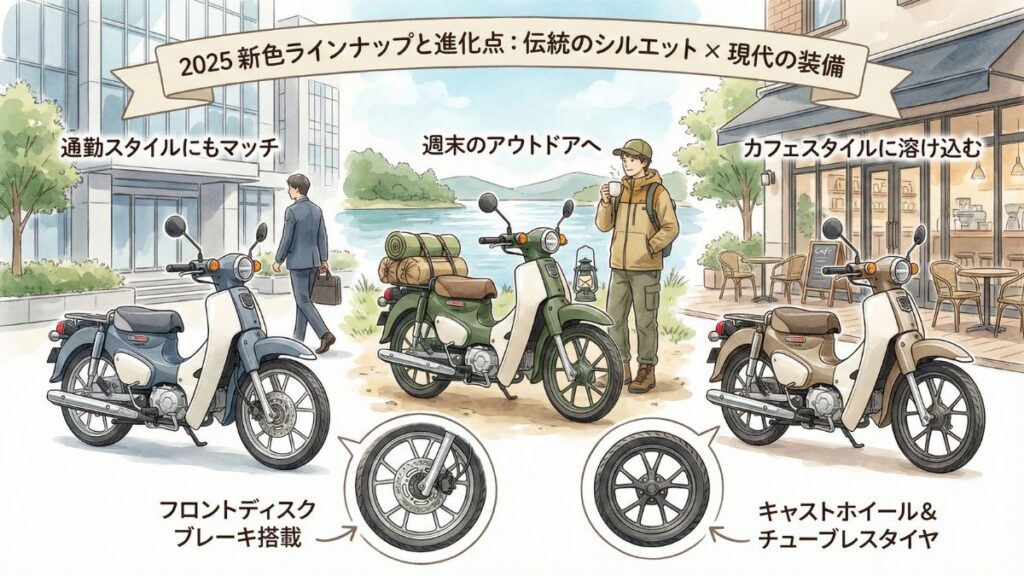 2025年モデルの新型スーパーカブ 110を選ぶメリット・デメリット