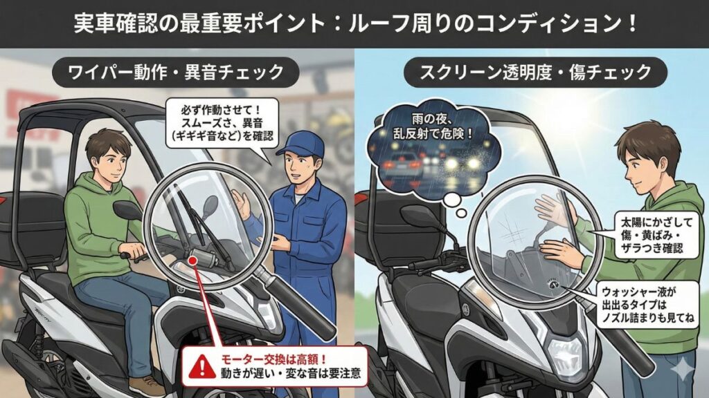 屋根付きのトリシティ125を中古かつ総額で安く買う