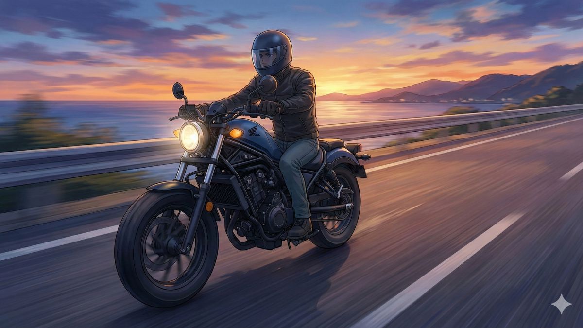 レブル500の最高速と馬力を徹底検証！0-100加速や高速の余裕を解説