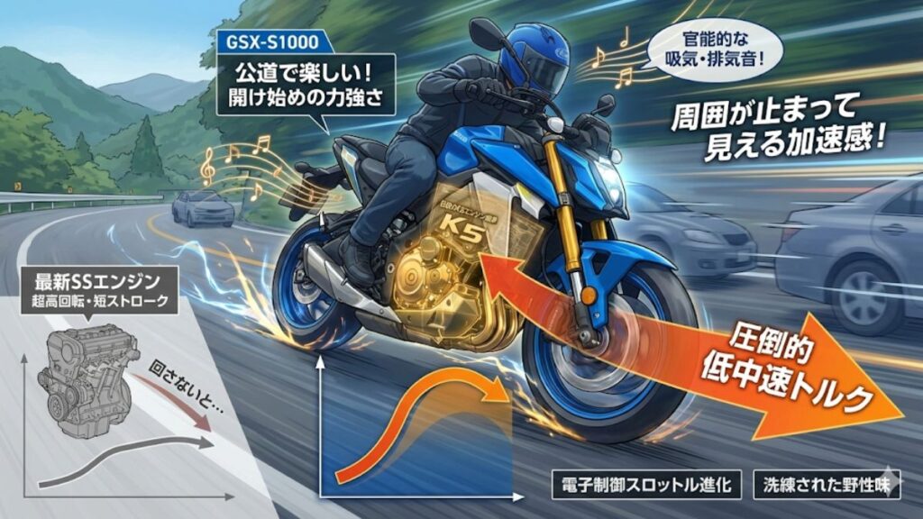 GSX-S1000の最高速性能と露呈した欠点の真実