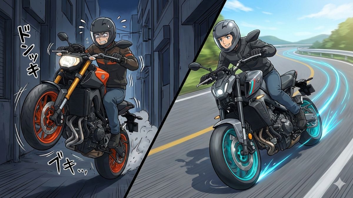 MT-09は乗りにくい?その理由と最新型での改善点を徹底解説