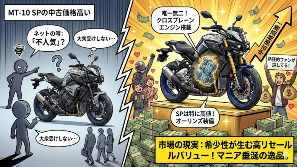 MT-10が不人気でも中古価格が高騰している理由