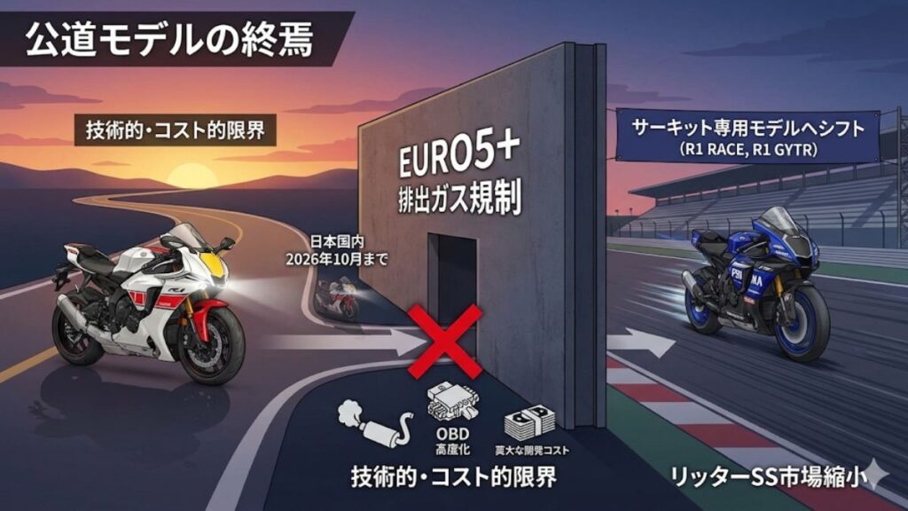YZF-R1ファイナルエディションが歩んだ歴史の終焉