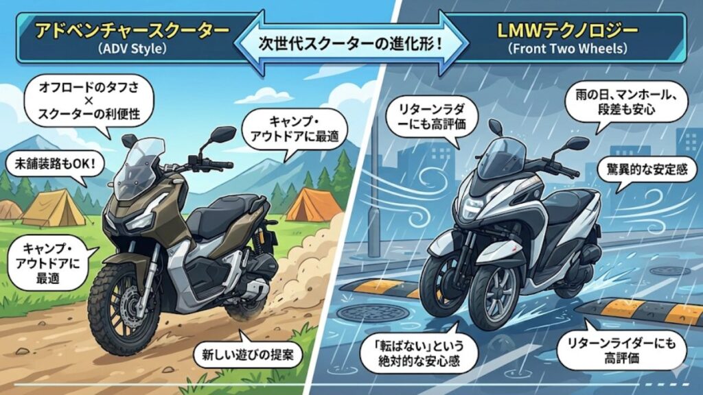 ADVやLMWテクノロジーが提示する次世代の走行性能