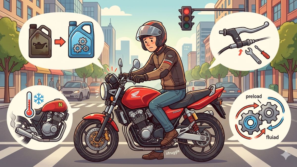 バイクのギアが入りにくい？原因と即実践できる改善術